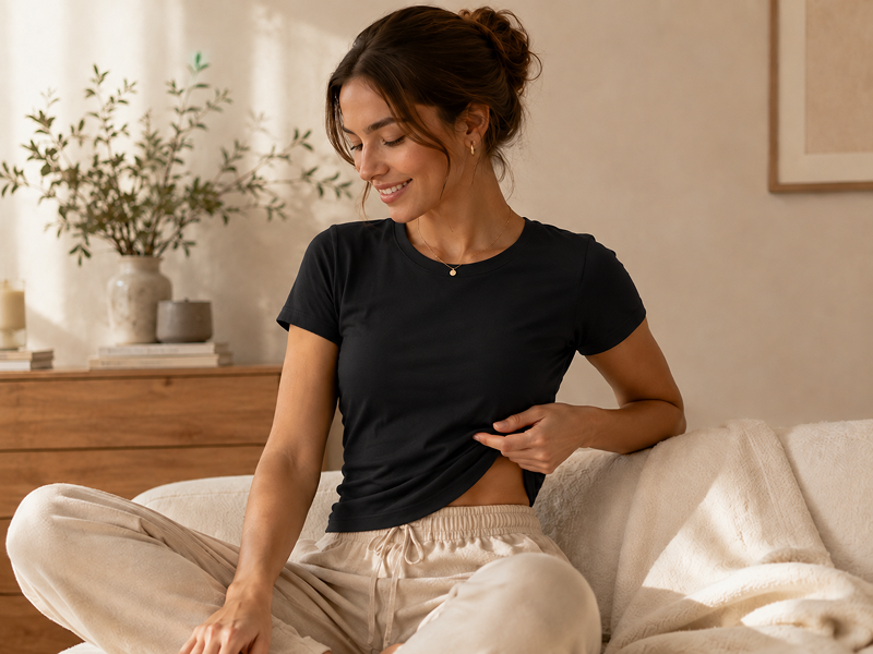 Pourquoi choisir un t-shirt avec brassière intégrée au quotidien ?