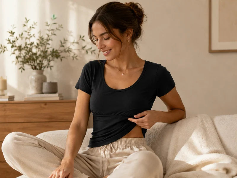 Pourquoi choisir un t-shirt avec brassière intégrée au quotidien ?