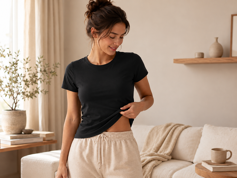 Comment porter un t-shirt sans soutien-gorge sans sacrifier le maintien ?